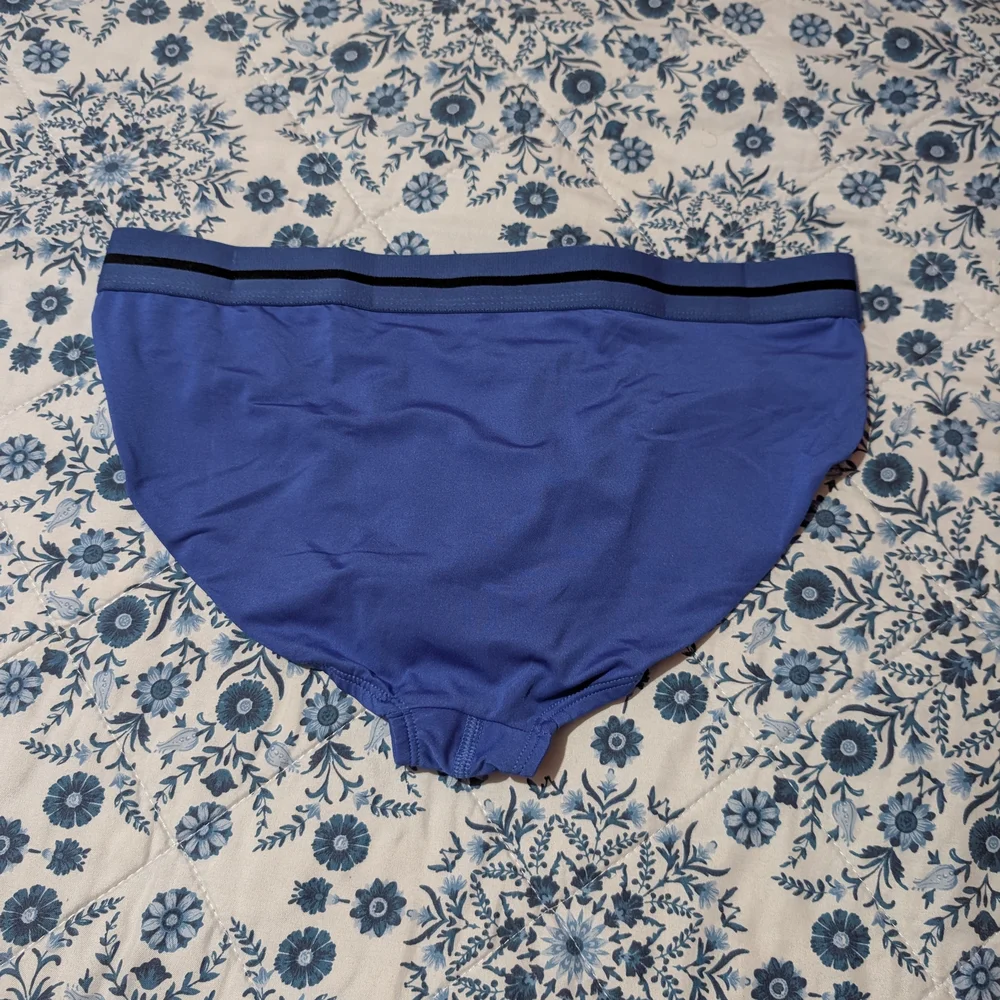Calvin Klein Underwear Men's Briefs in Blue - Picture 2 of 4